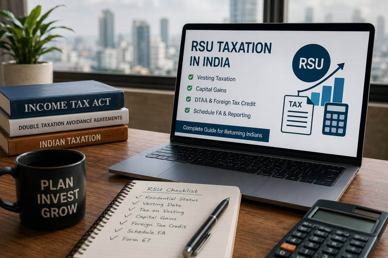 rsu taxation in india