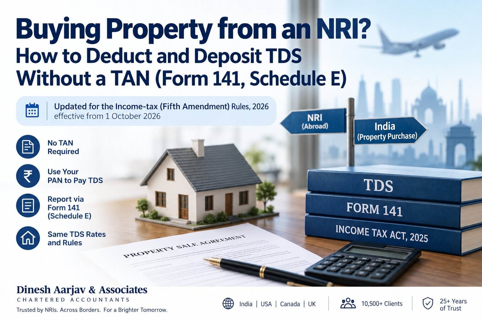 TDS on purchase of immovable property from NRI
