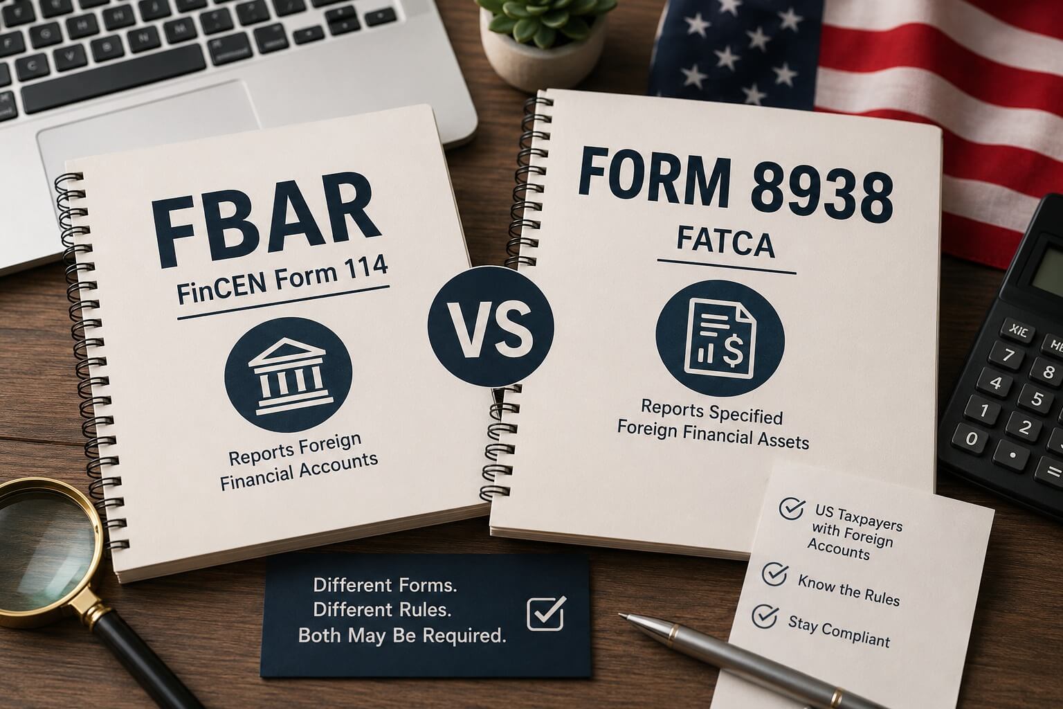 FBAR vs Form 8938